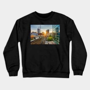 Rochester NY Sunrise Genesee River Crewneck Sweatshirt